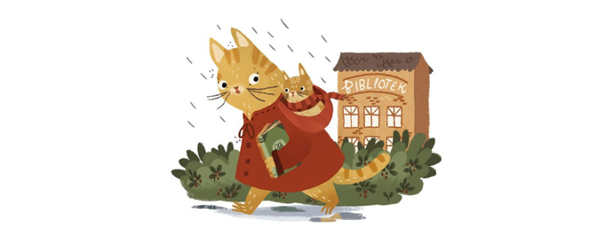 Illustration för språkslingan.